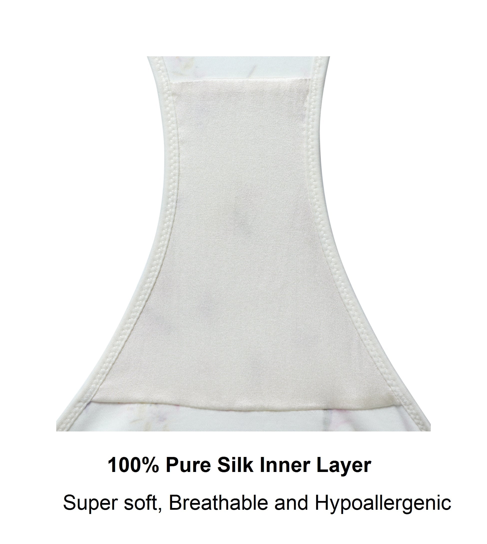 Ditsy Floral - Silk &amp; Organic Cotton Brief