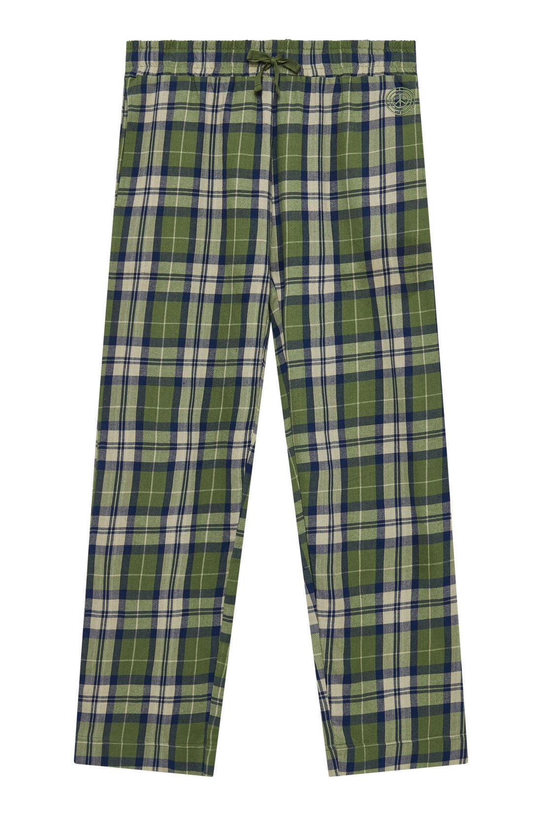 JIM JAM - Womens Organic Cotton Pyjama Bottoms Pine Green