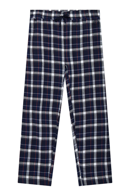 JIM JAM - Womens GOTS Organic Cotton Pyjama Set Dark Navy