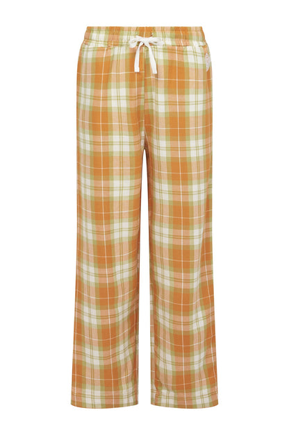 JIM JAM Pyjama Trousers Set Womens - GOTS Organic Cotton Orange