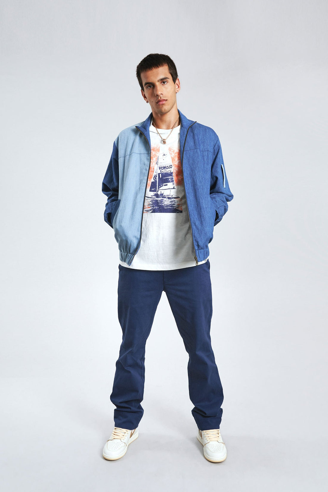 SOL - Organic Cotton Trouser Navy