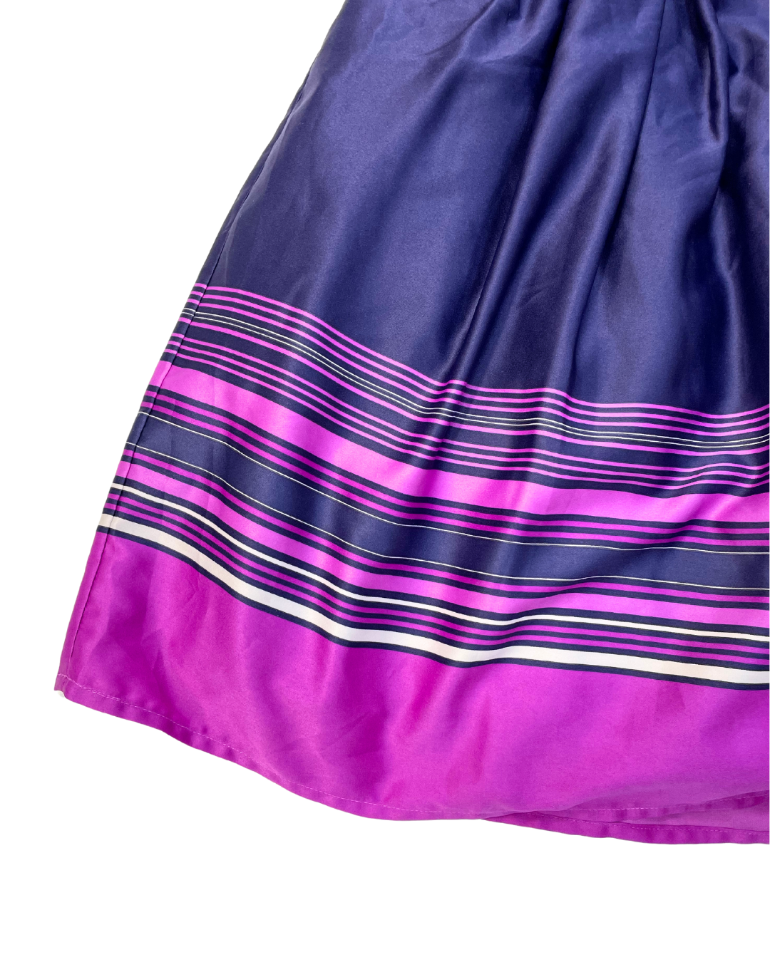 Monsoon Purple Stripe Dress