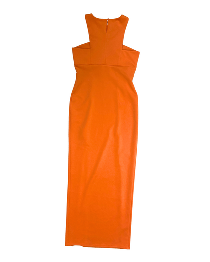 ASOS Orange Bodycon Midi Dress