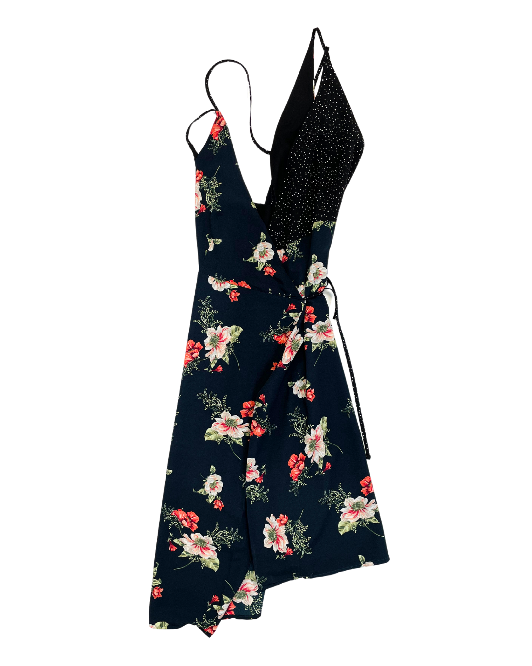 Topshop Patchwork Floral Dress