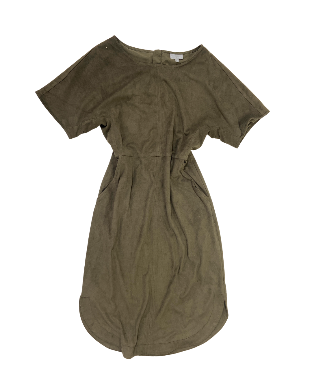 Oliver Bonas Khaki Suede Dress