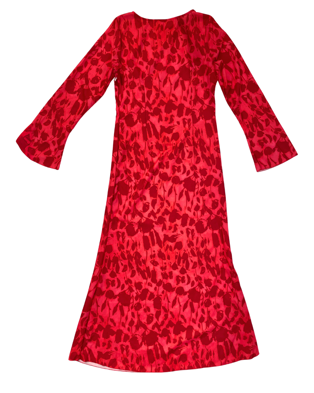 Mew Mews Red Floral Maxi Dress Size L