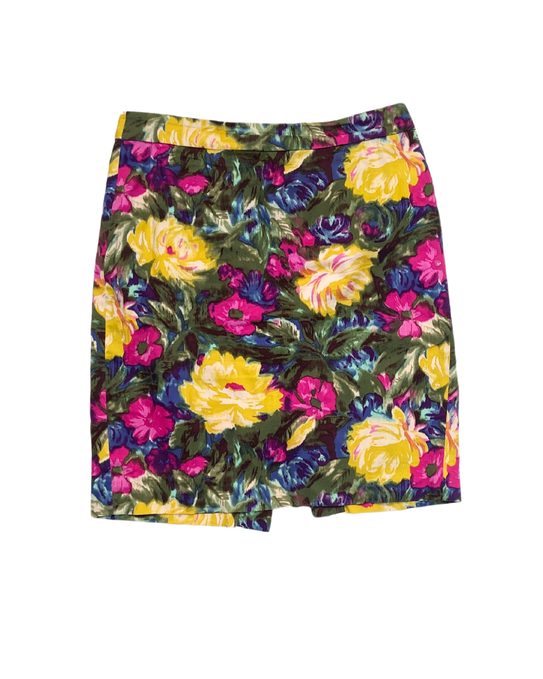 J. Crew Floral Pencil Skirt XXXS