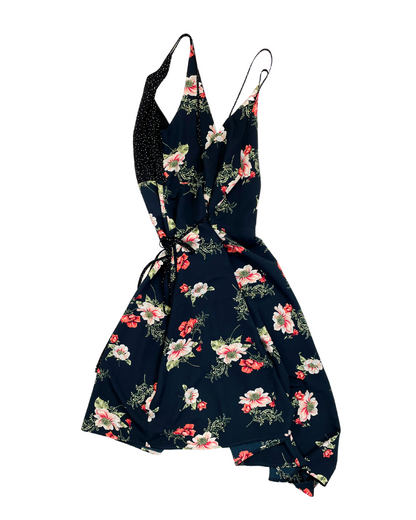 Topshop Patchwork Floral Dress