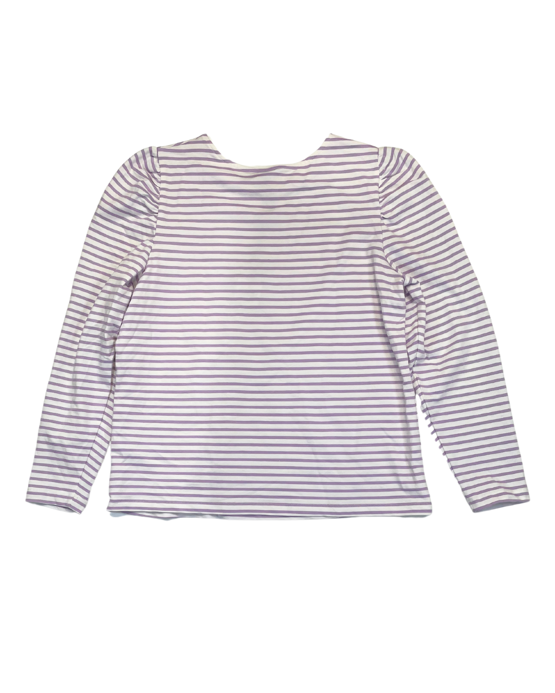 Oliver Bonas Purple Stripe Long Sleeve Top