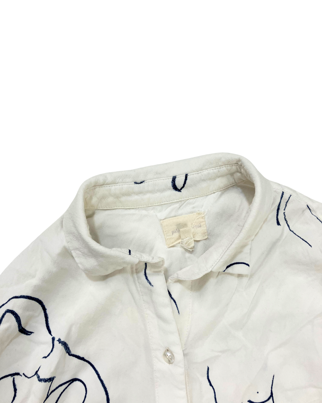 Paloma Wool White Pattern Shirt