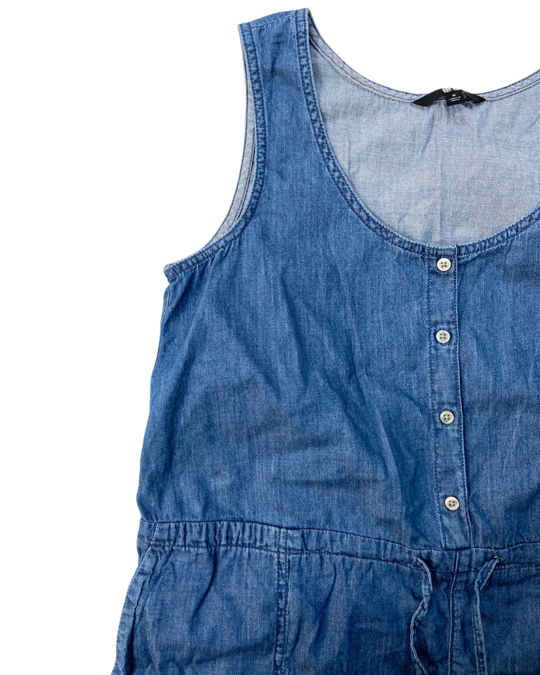 Uniqlo Denim Style Playsuit Size M