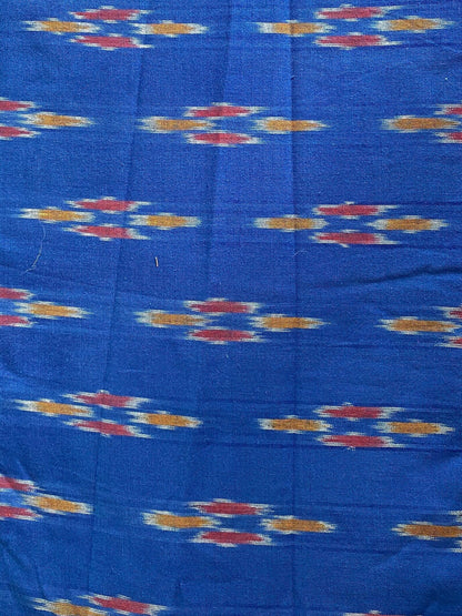 Hand woven ikat cotton