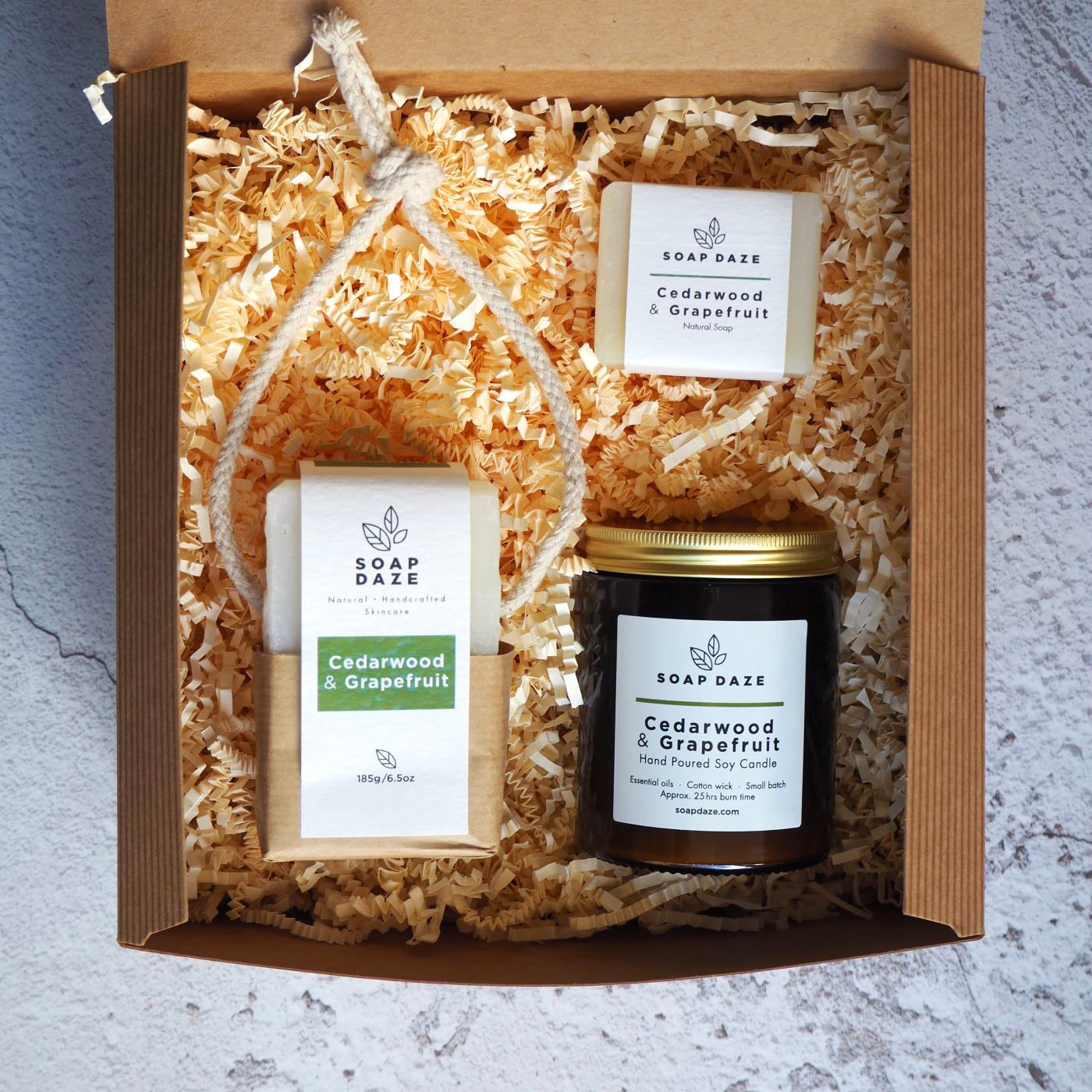 Gift Set - Candle &amp; Soaps Set - Multiple Options