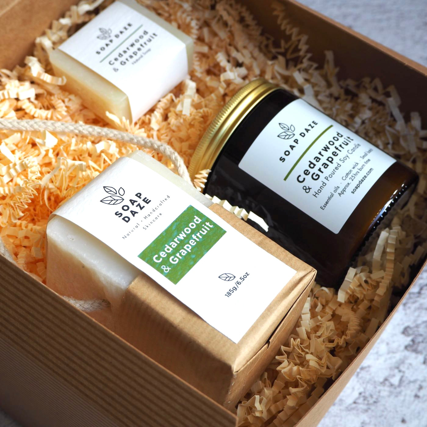 Gift Set - Candle &amp; Soaps Set - Multiple Options