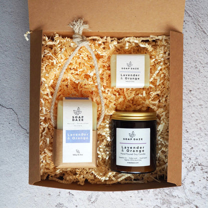 Gift Set - Candle &amp; Soaps Set - Multiple Options