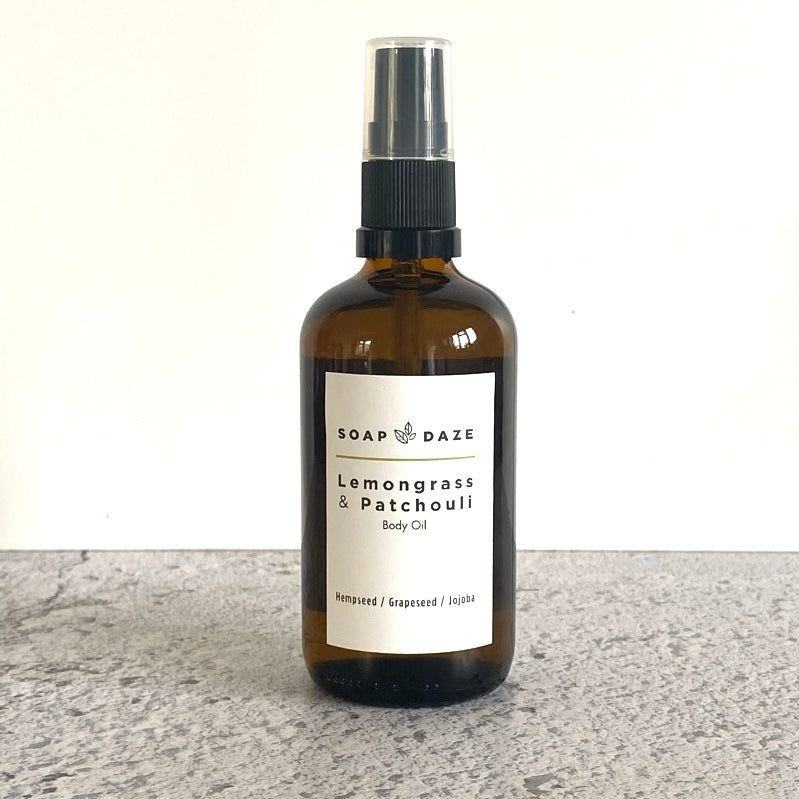 Lemongrass and Patchouli Body Oil