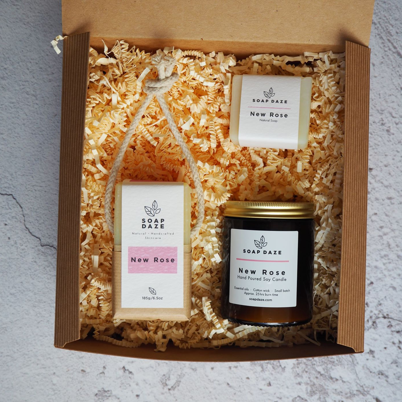 Gift Set - Candle &amp; Soaps Set - Multiple Options