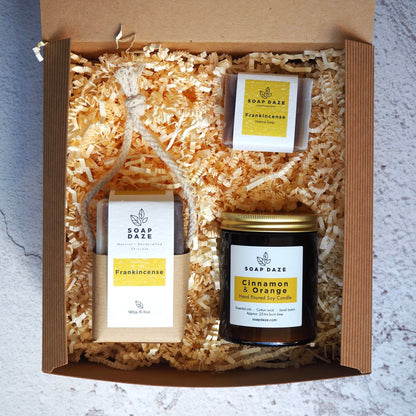 Gift Set - Candle &amp; Soaps Set - Multiple Options