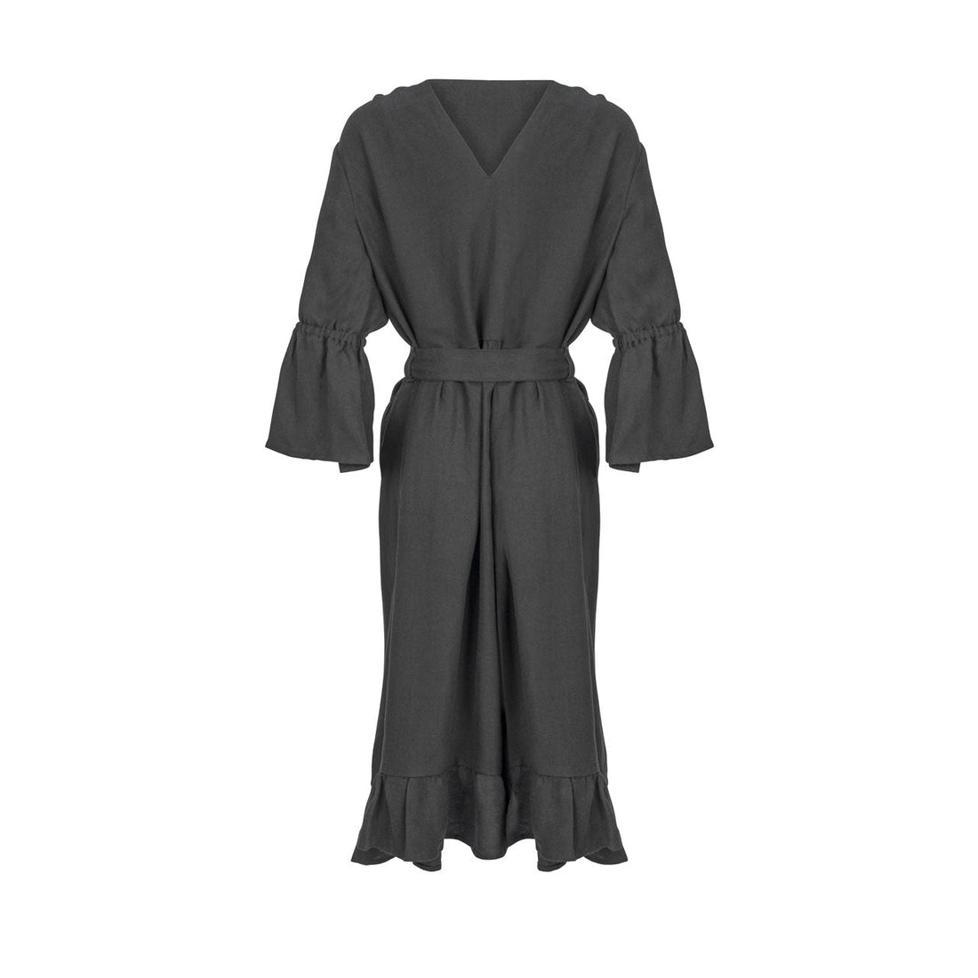 The Adjustable Midi Dress - Black