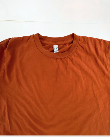 Earth Positive Rust T-Shirt Size S