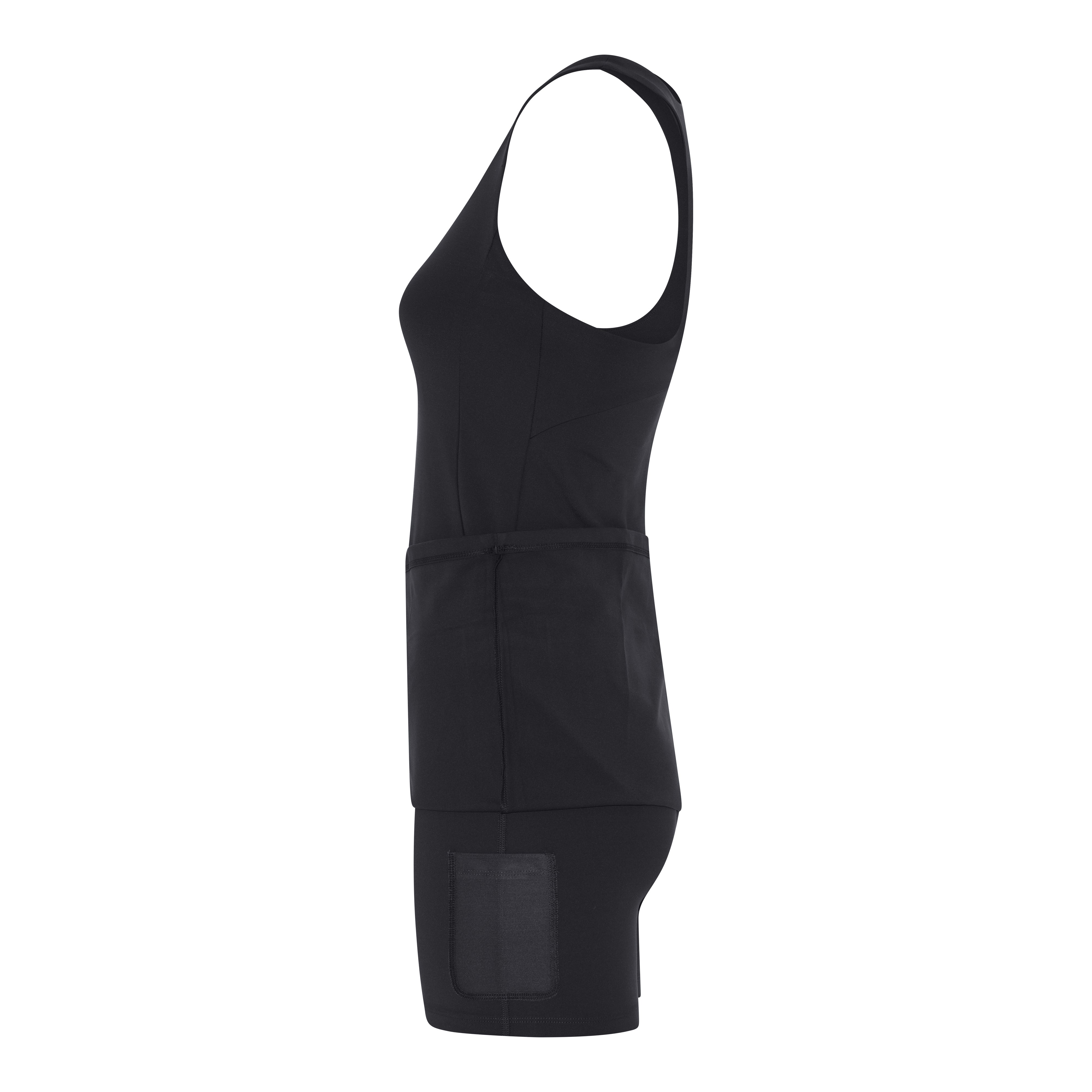 Girlfriend Paloma Racerback Dress in Black