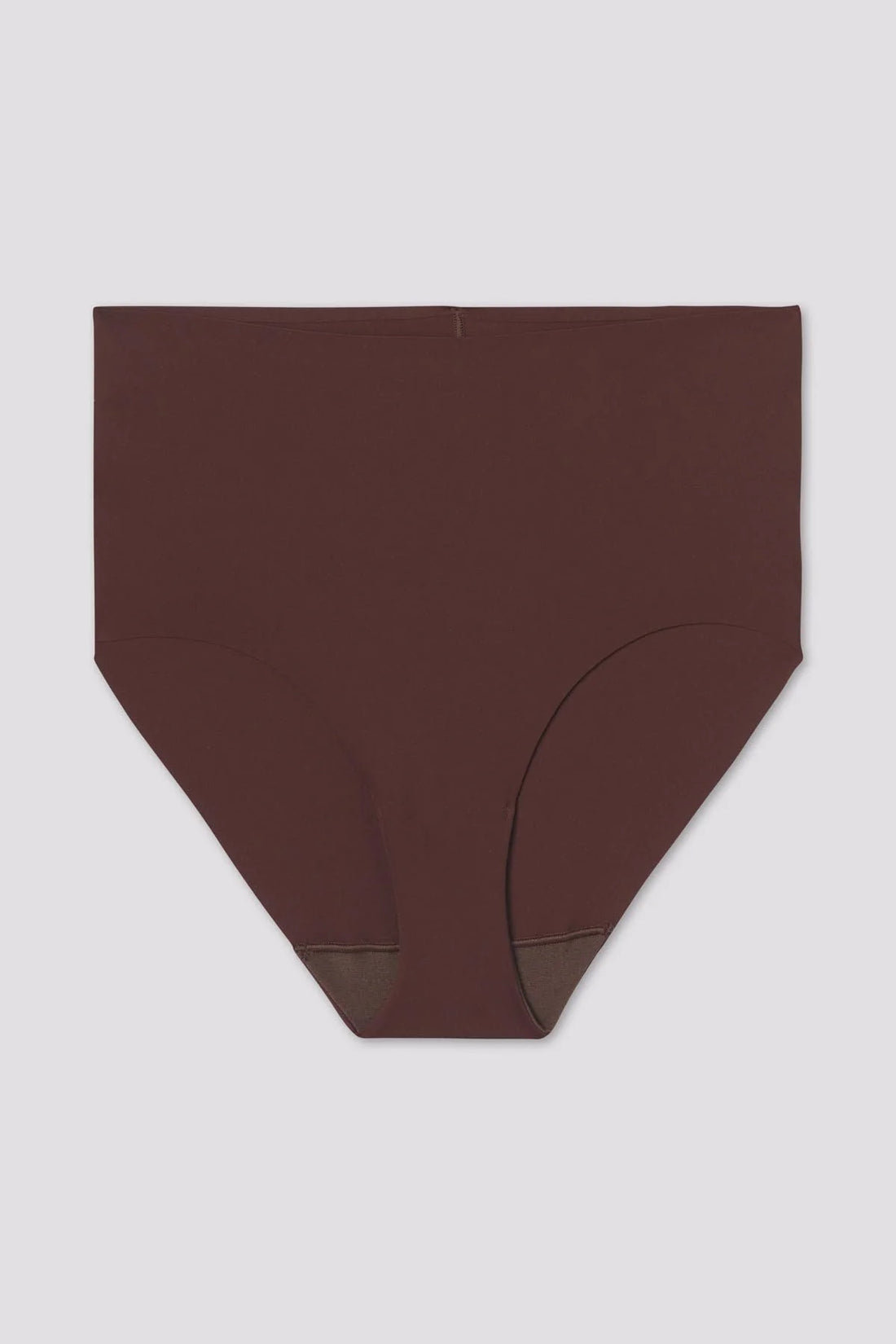 Girlfriend Collective High-Rise Brief in Espresso