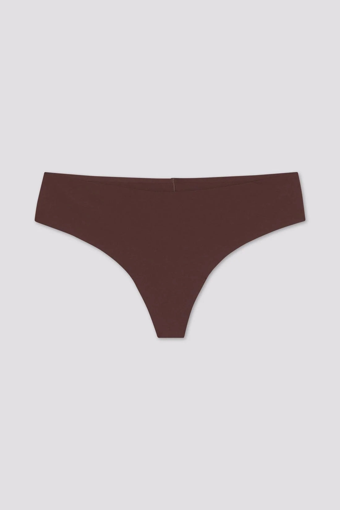 Girlfriend Collective Sport Thong in Espresso