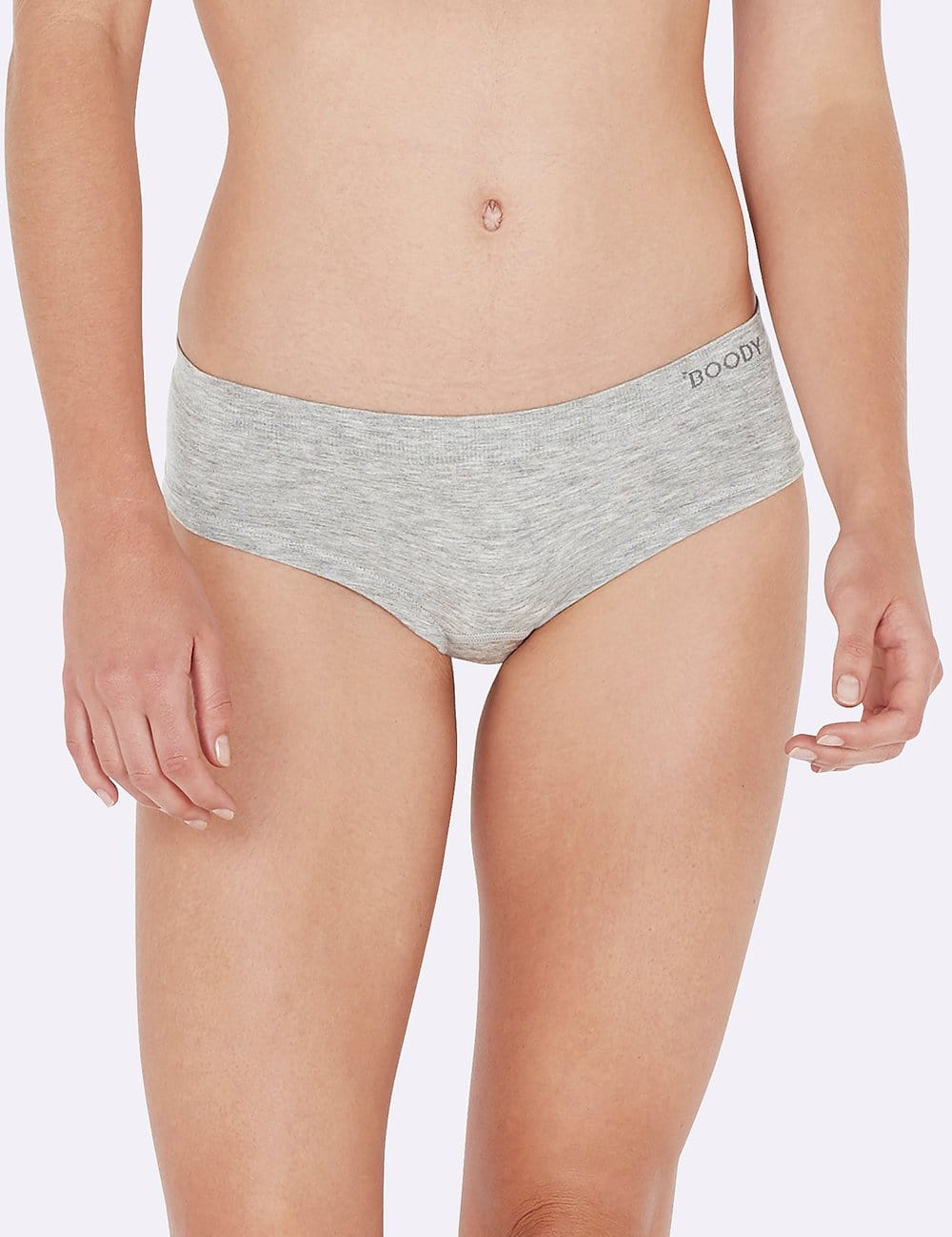 Boody Underwear noos Brazilian Bikini Pants in Grey Marl