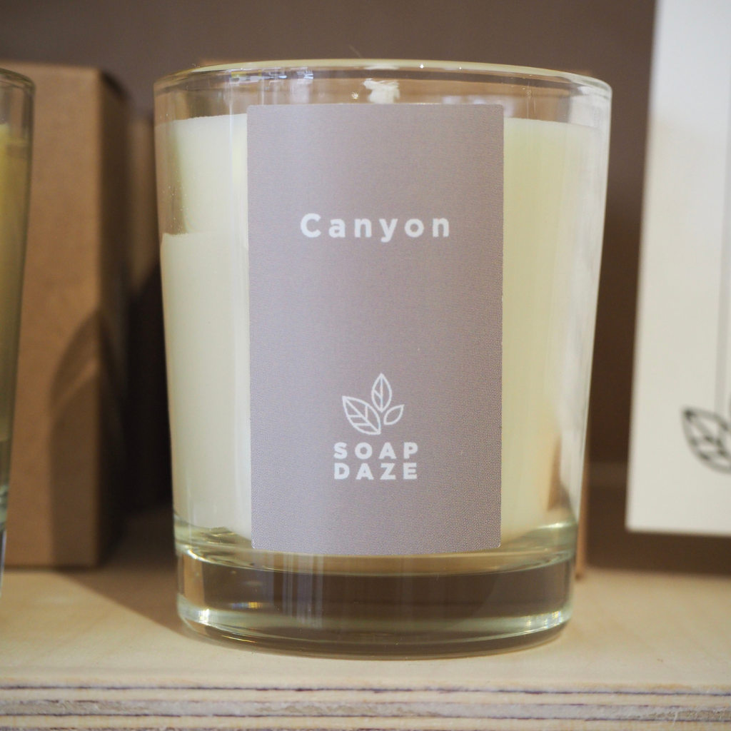 Canyon boxed votive candle