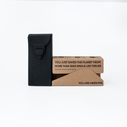 Zero Waste The Last Tissue in Black from Last Object at Sancho&
