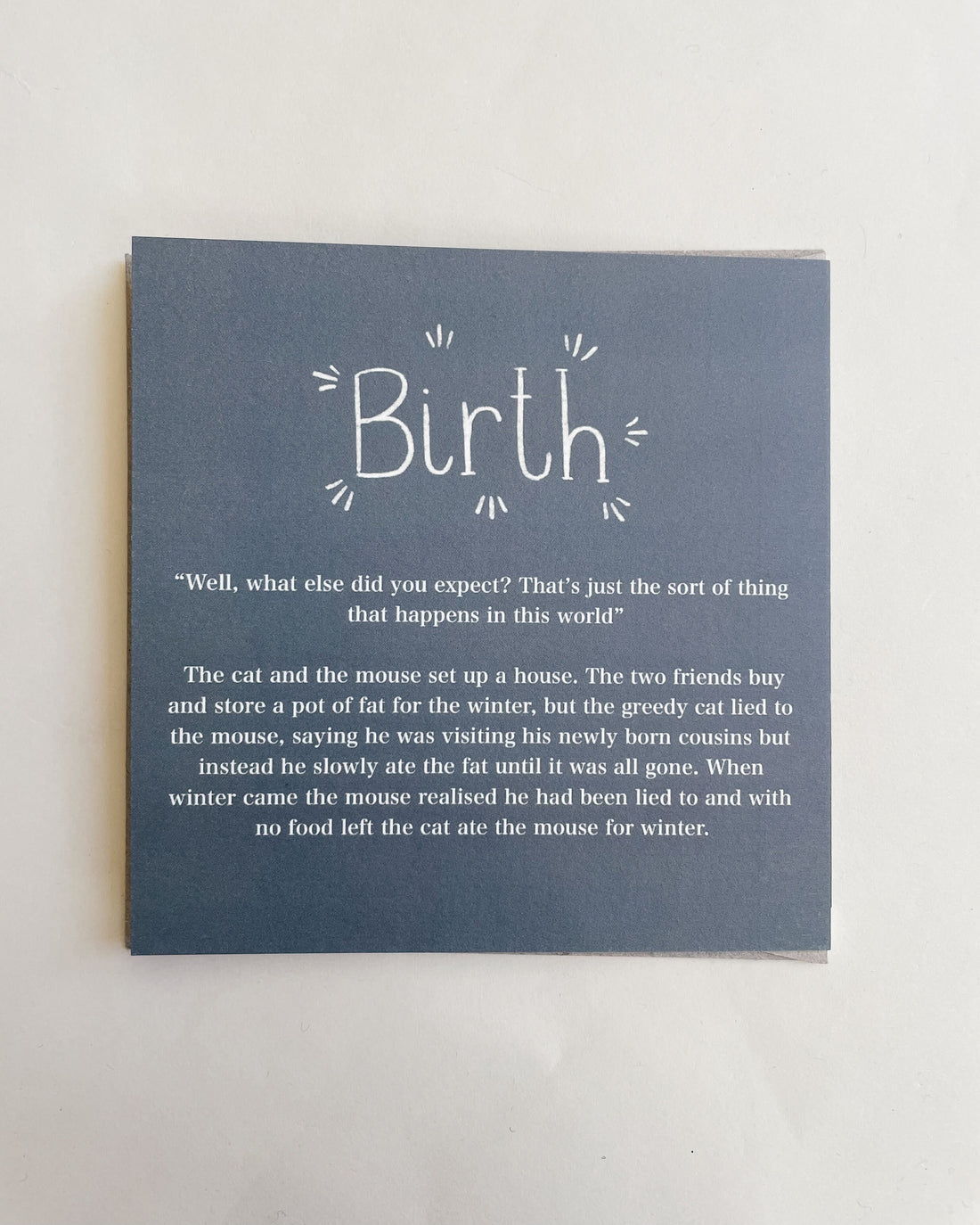 Birth Card