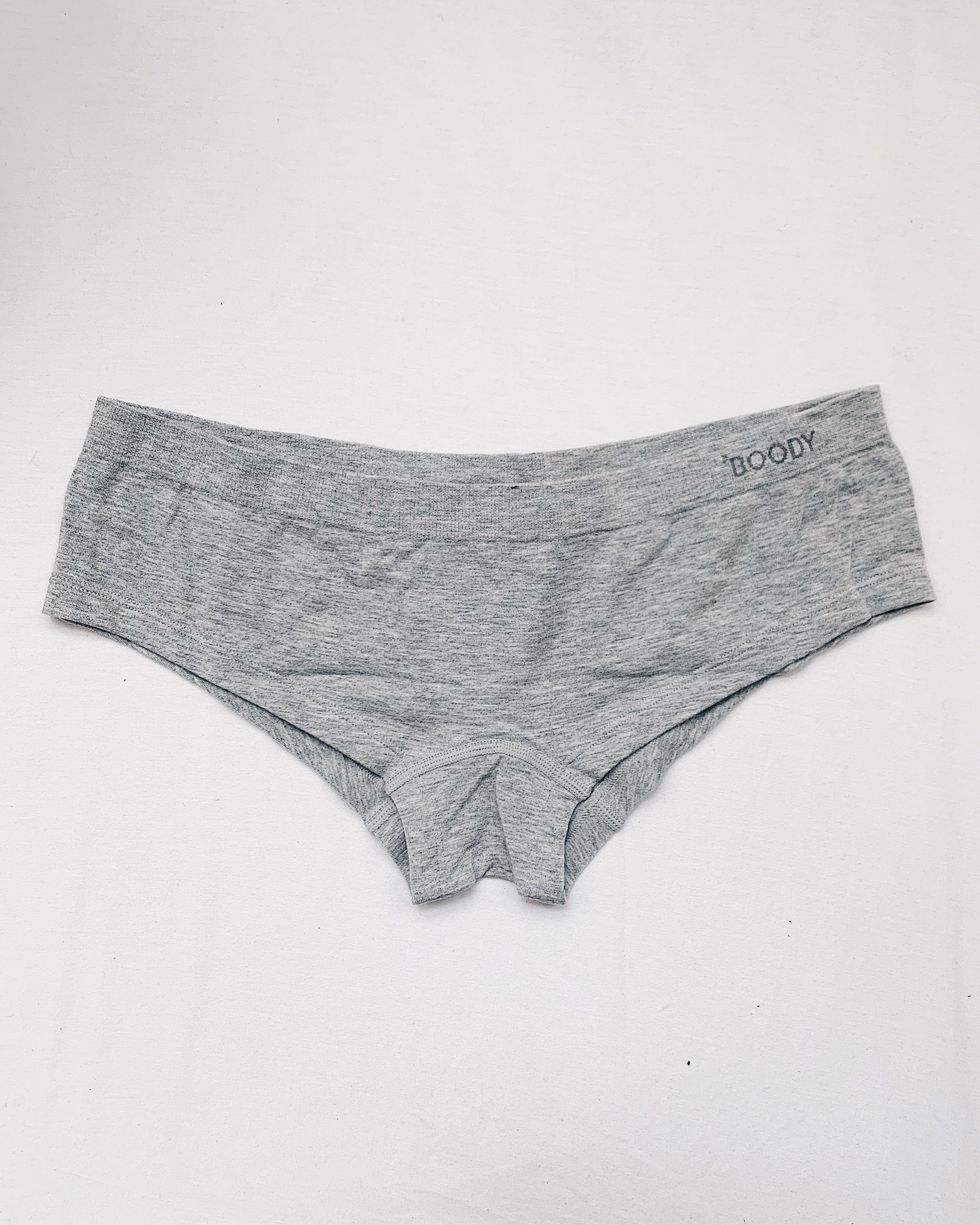 Boody Underwear noos Brazilian Bikini Pants in Grey Marl