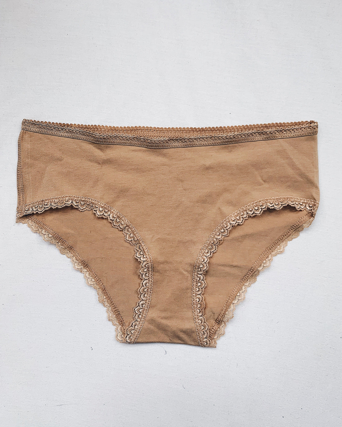 People Tree Underwear noos Almond Lace Hipster