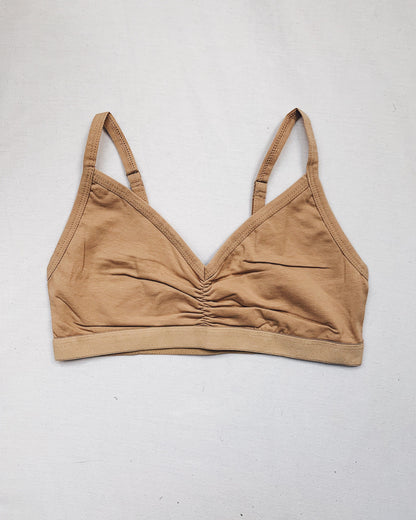 Organic Cotton White Soft Bra Top from People Tree at Sancho's