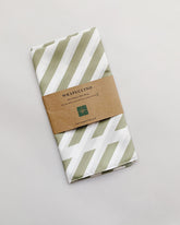 Wrapuccino Gift Wrap Reusable rPET Striped Fabric Gift Wrap - Large