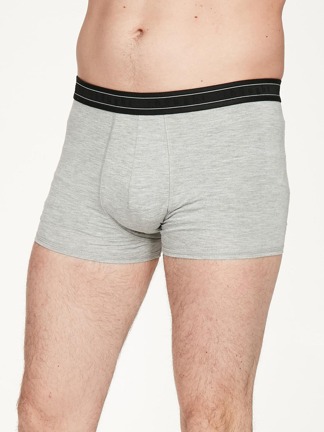 Thought Underwear noos Arthur Boxers in Grey Marl