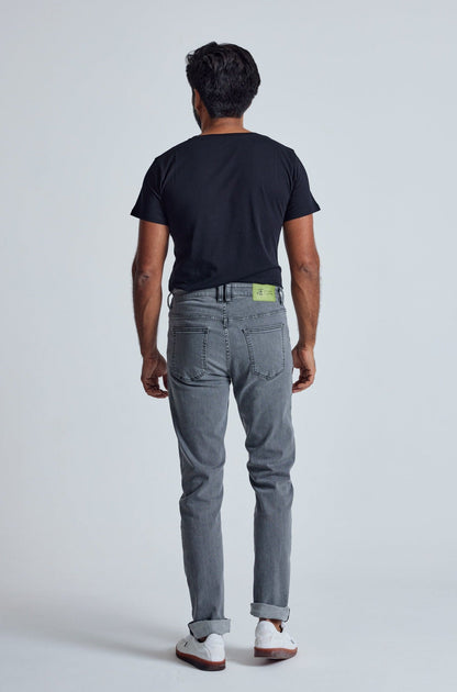 Silver Fox Miles Slim Fit Jeans - GOTS Certified Organic Cotton and Recycled Polyester