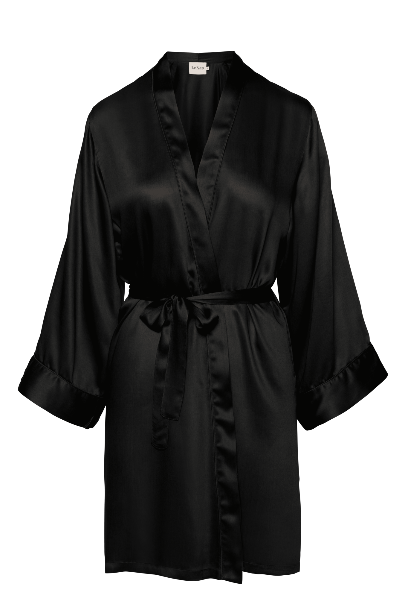 Dressing Gown in Onyx