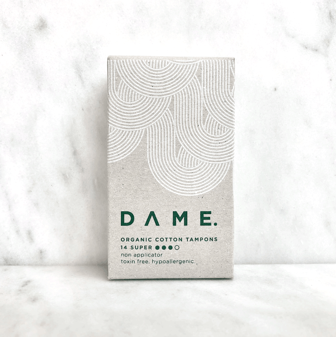 Dame Zero Waste Organic Cotton Tampons