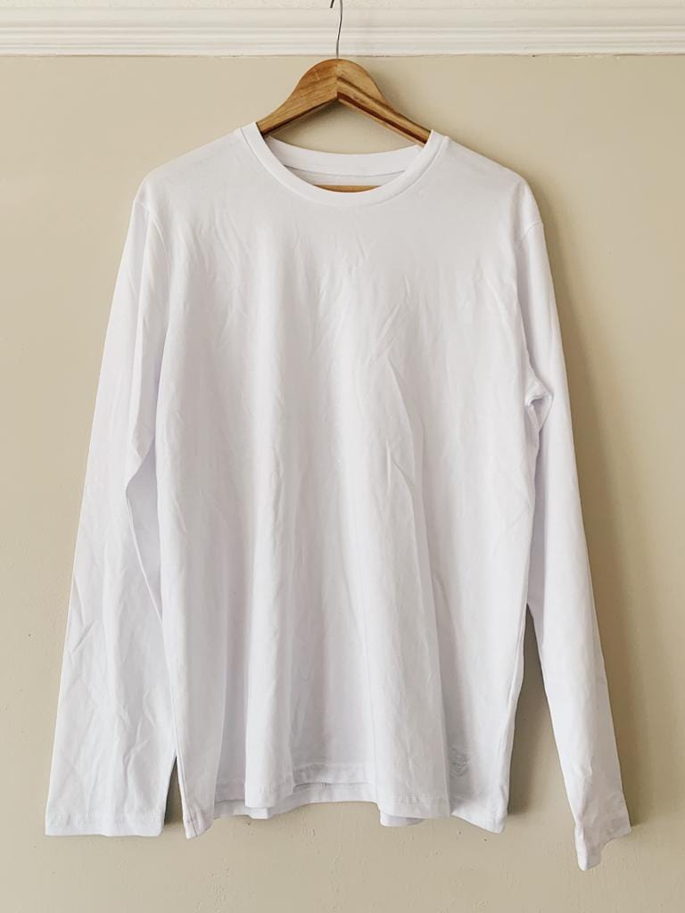 Sancho's T-shirt The Classic Long Sleeve in White