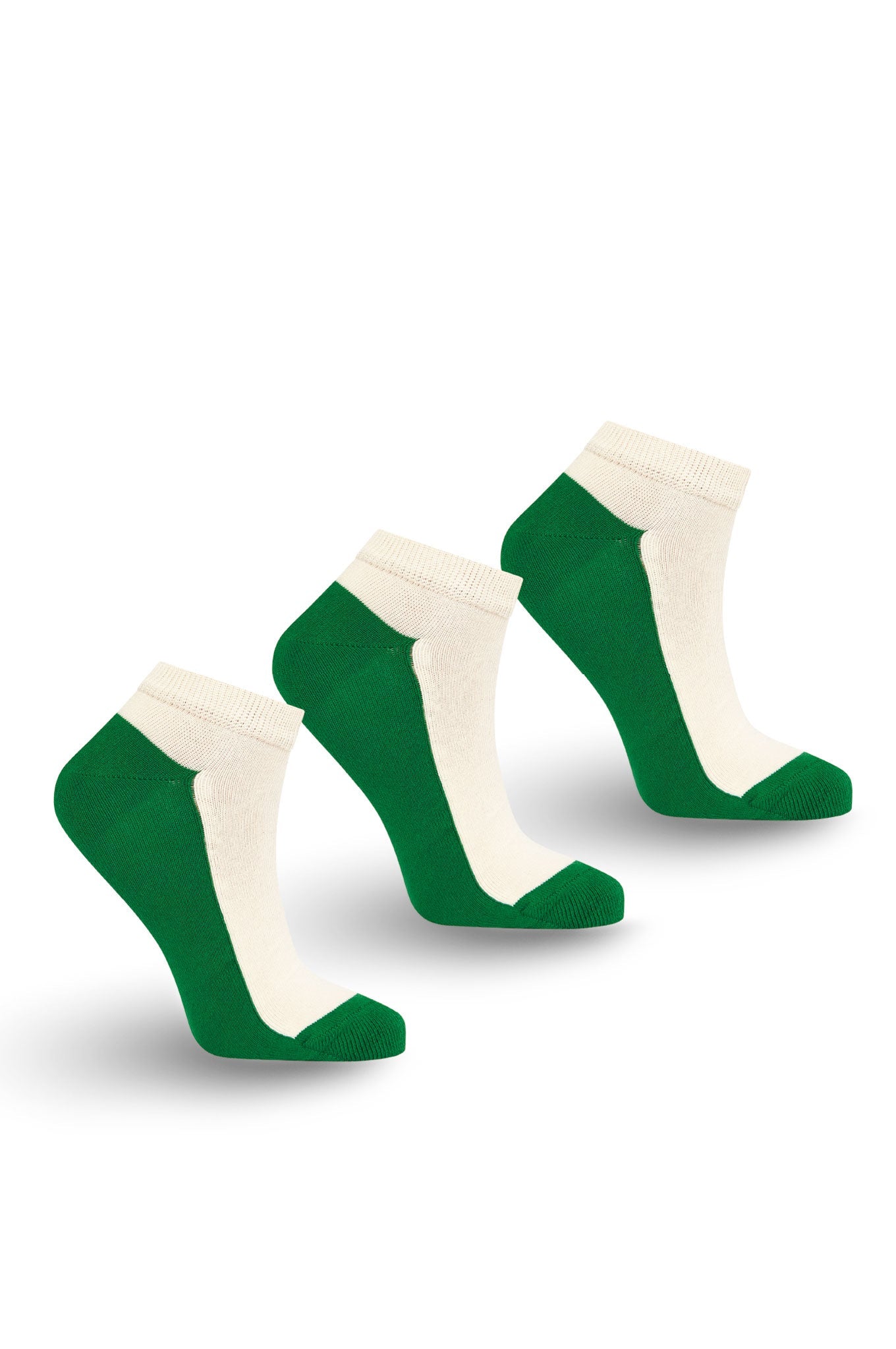 ANKLE Box Set (x3 pairs) - Organic Cotton Socks White