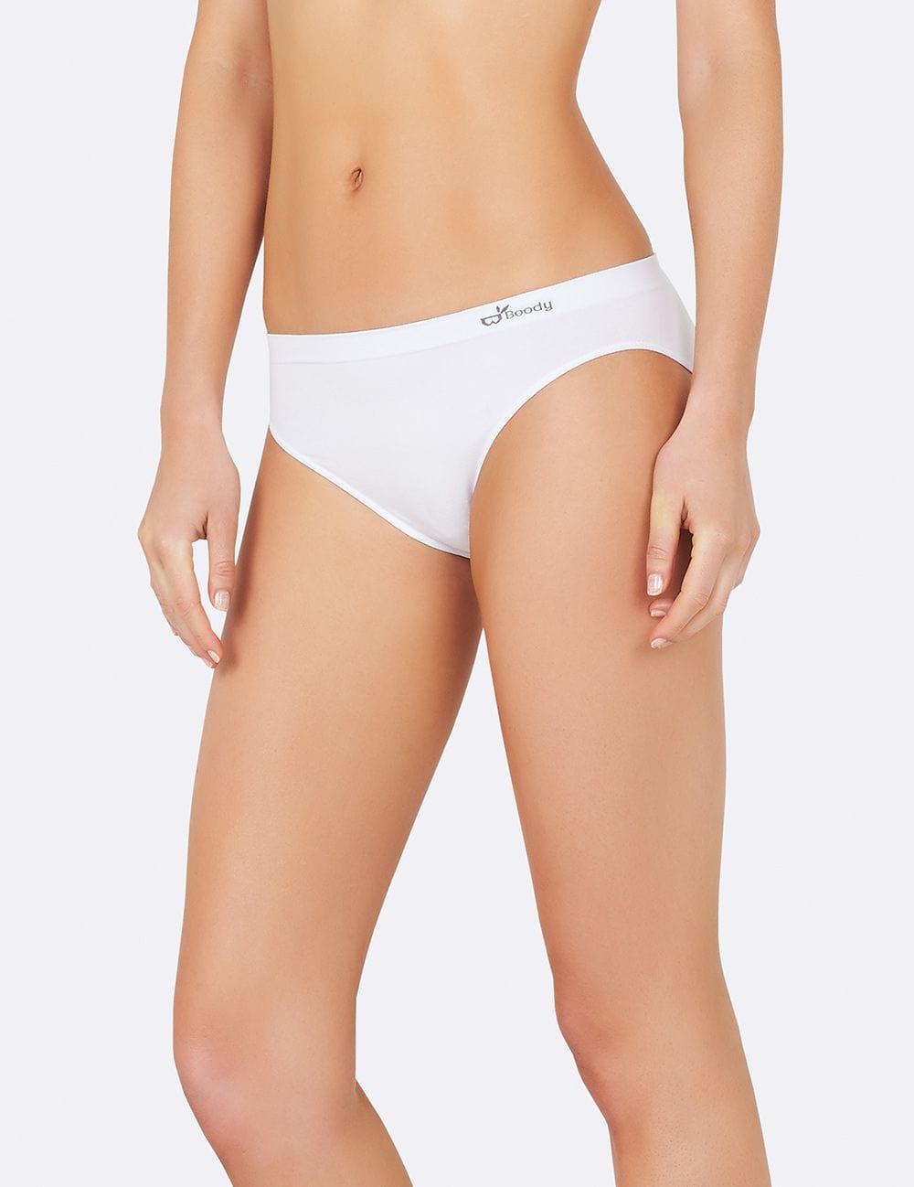 Boody Underwear noos Classic Bikini Pants in White