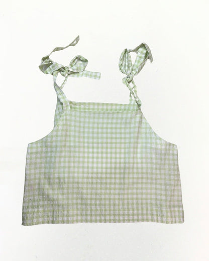 second hand Roake Stripped Gingham Top 20 OWNI