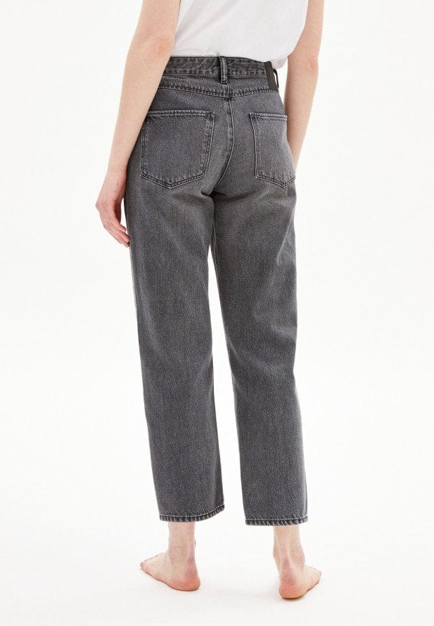 Armedangels Jeans Fjellaa Cropped Jeans in Clouded Grey