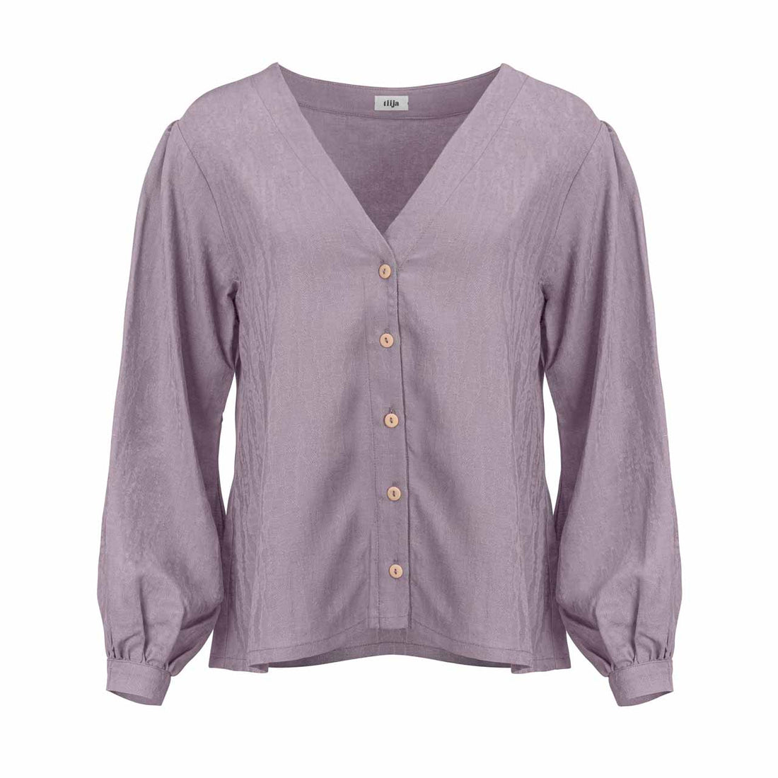 The Puffed Sleeve Blouse - Lilac
